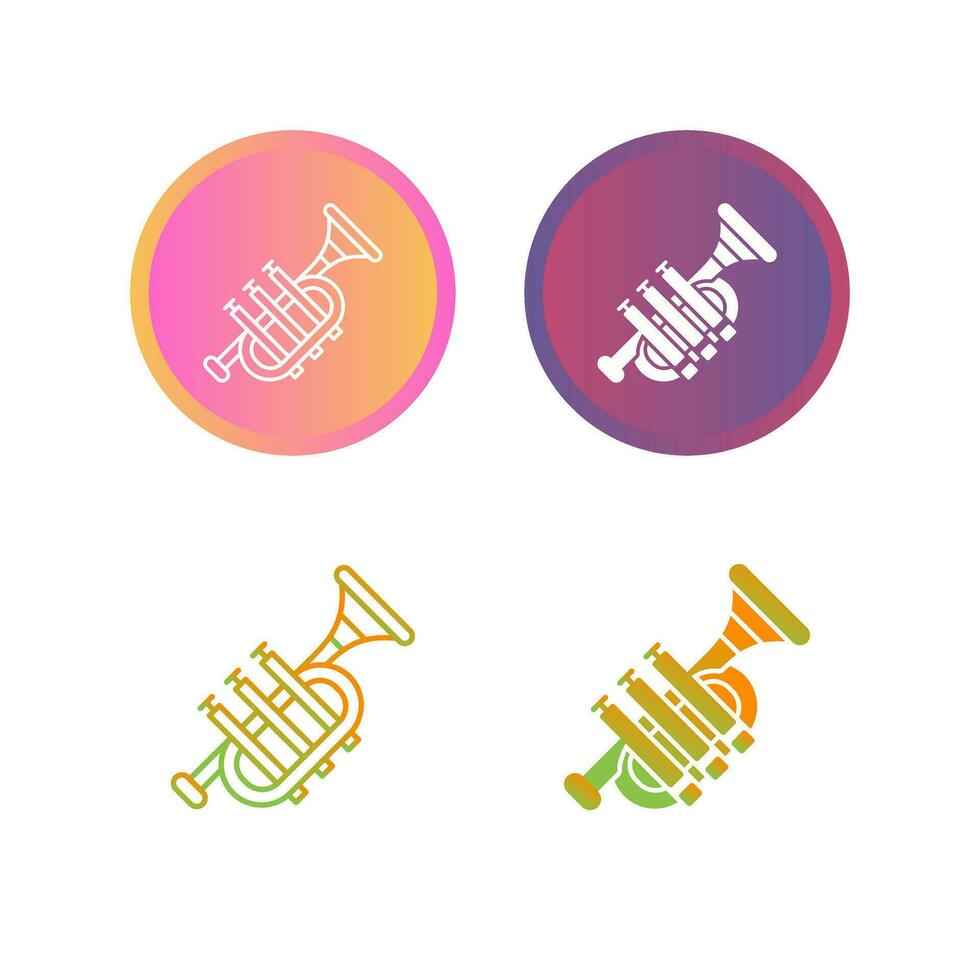 Trumpets Vector Icon