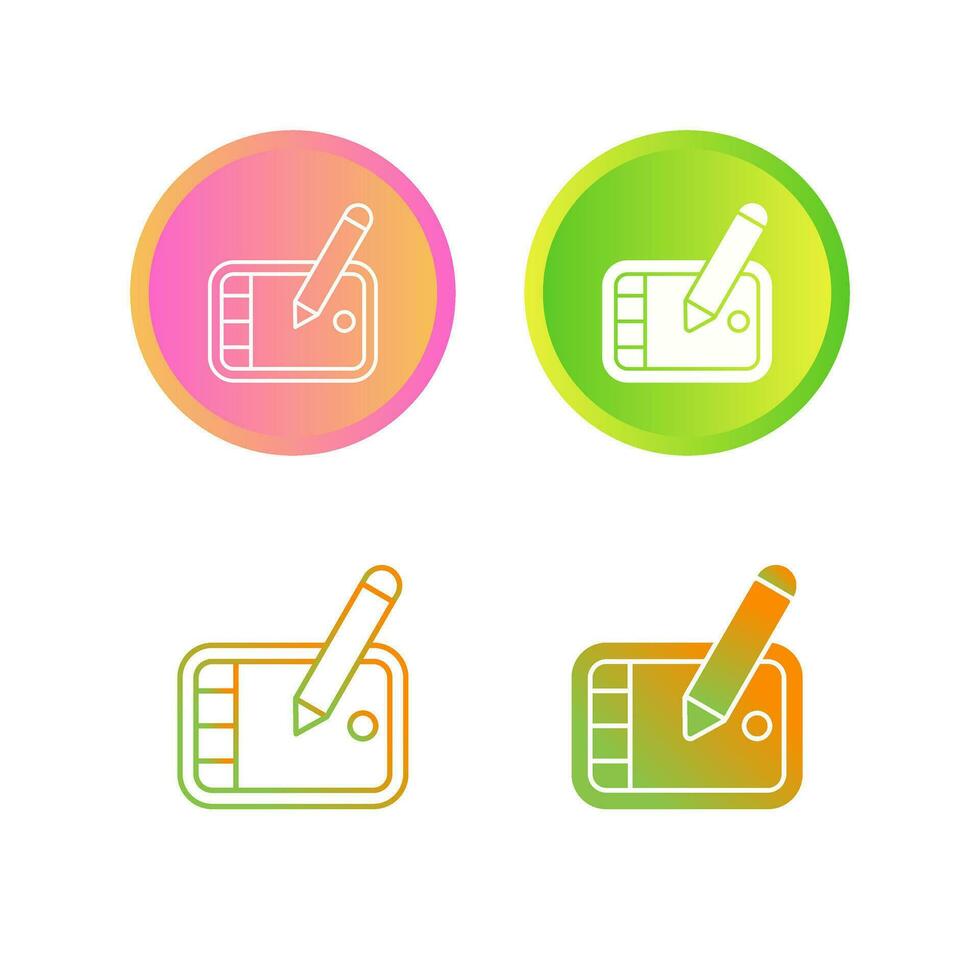 Graphic Tablet Vector Icon