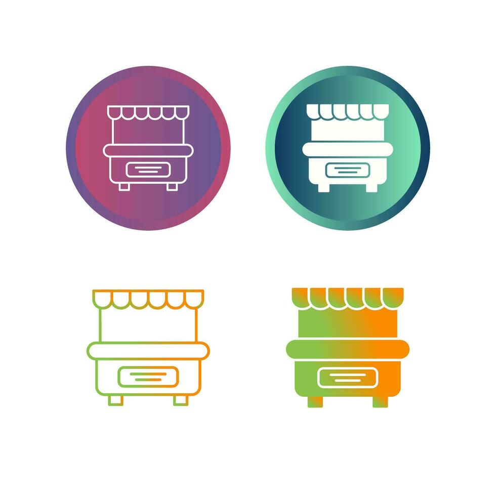 Food Stall Vector Icon