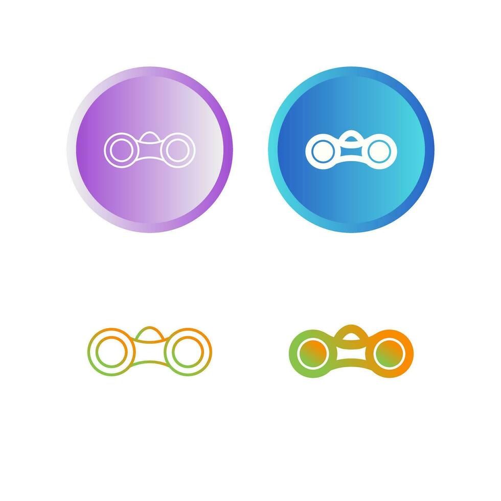 Binoculars Vector Icon