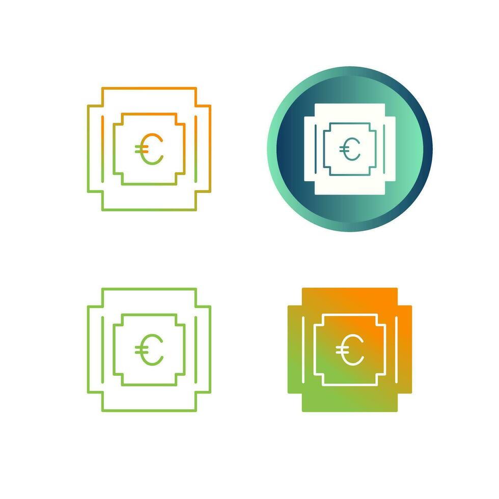 Euro Symbol Vector Icon