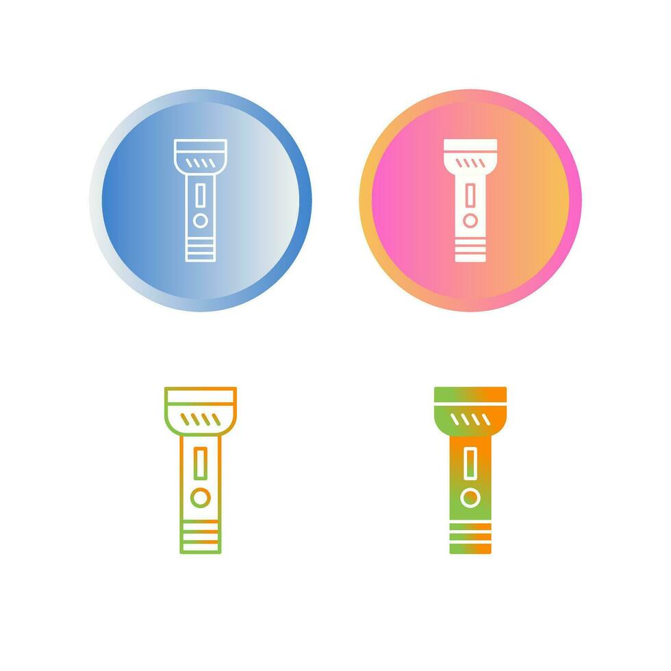 Flashlight Vector Icon