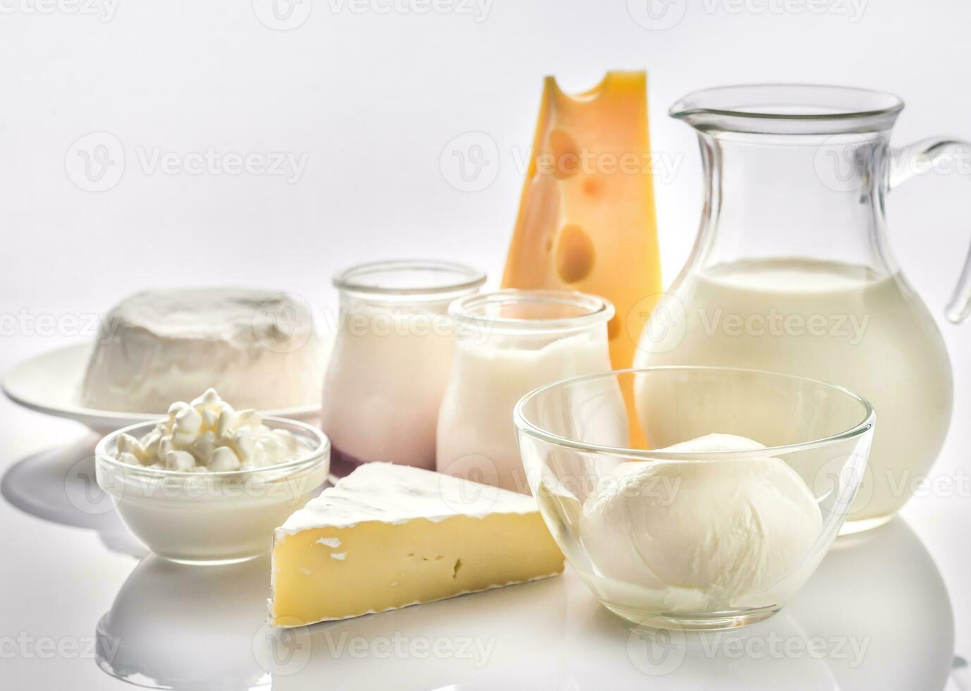 Dairy products set photo