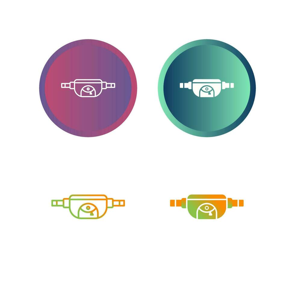 Fanny Pack Vector Icon