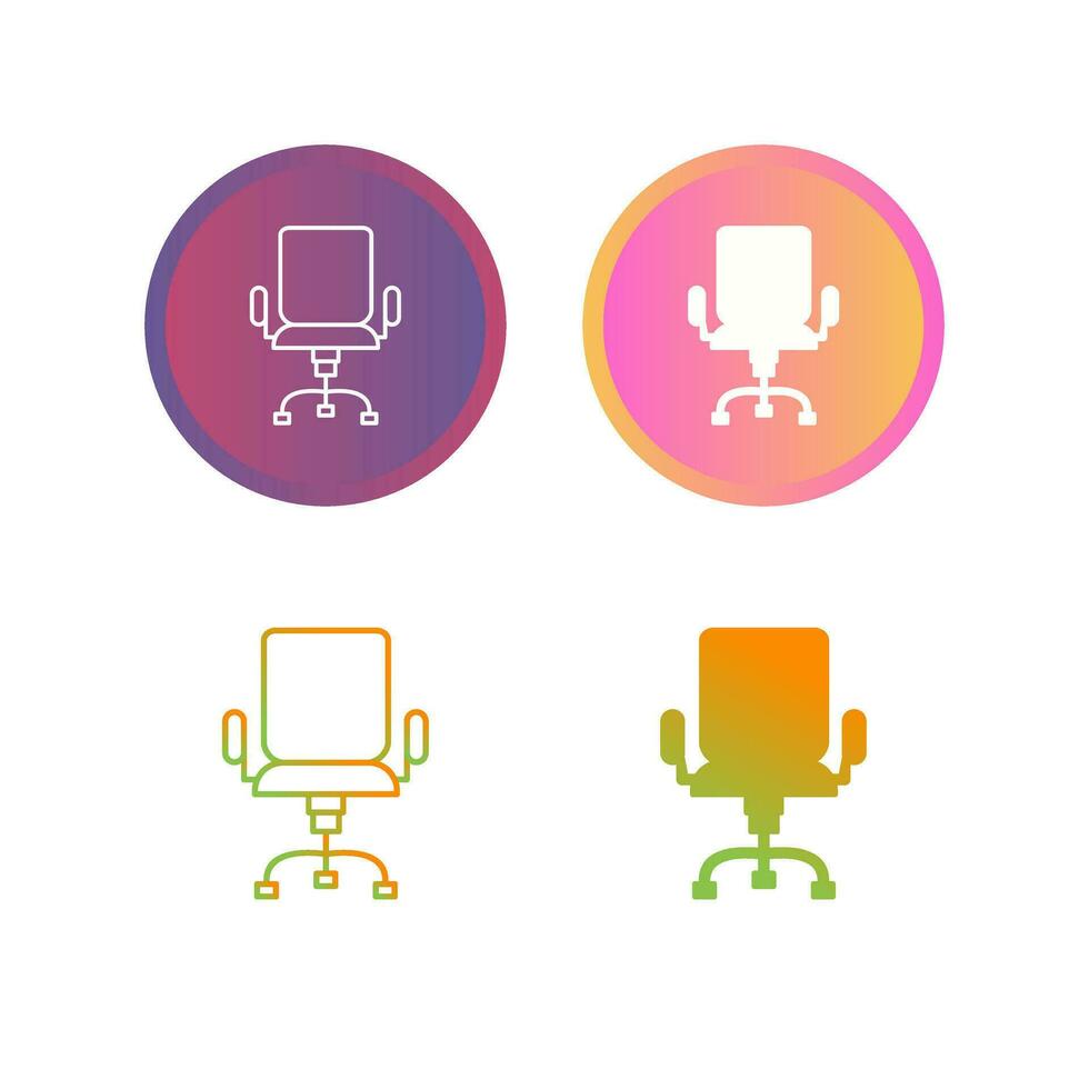 Office Chair Vector Icon