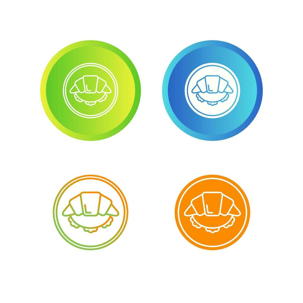 Croissant Vector Icon