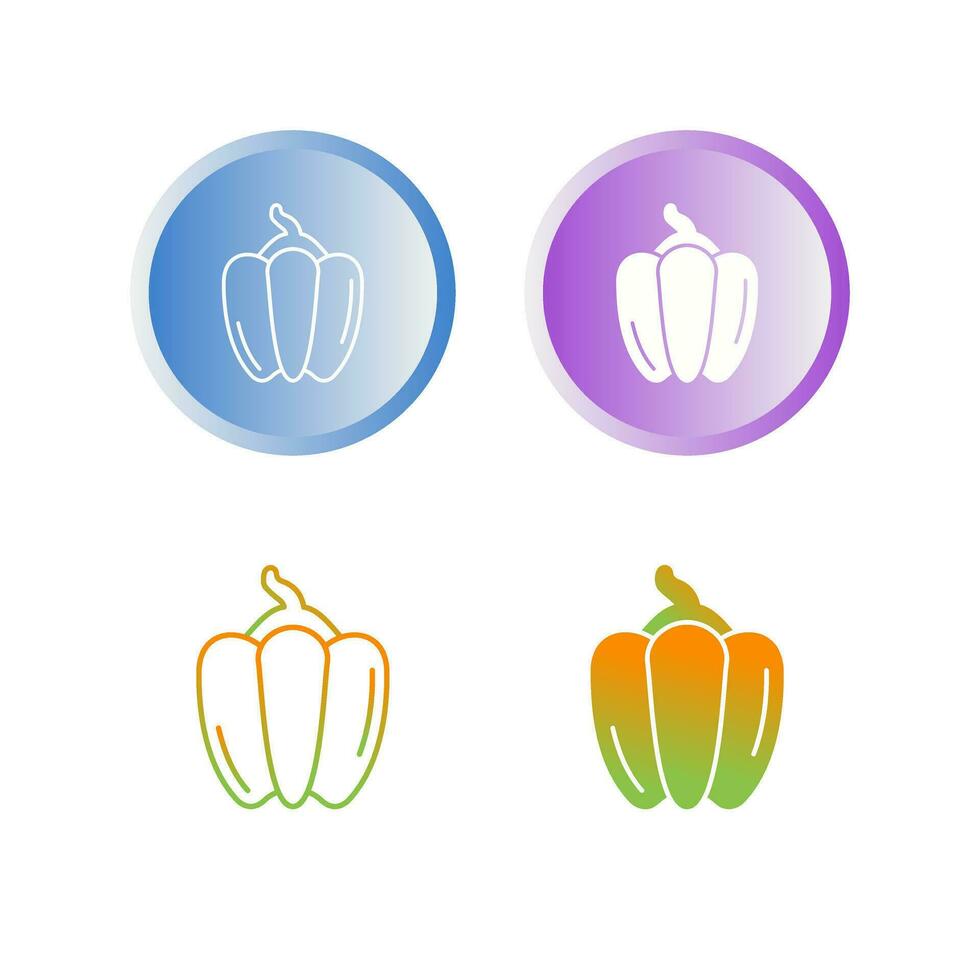 Pepper Vector Icon
