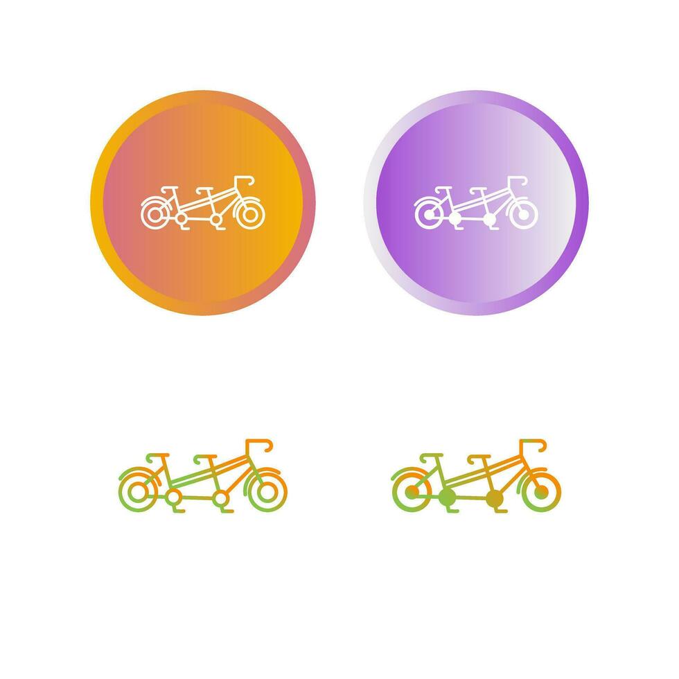 Tandem Vector Icon