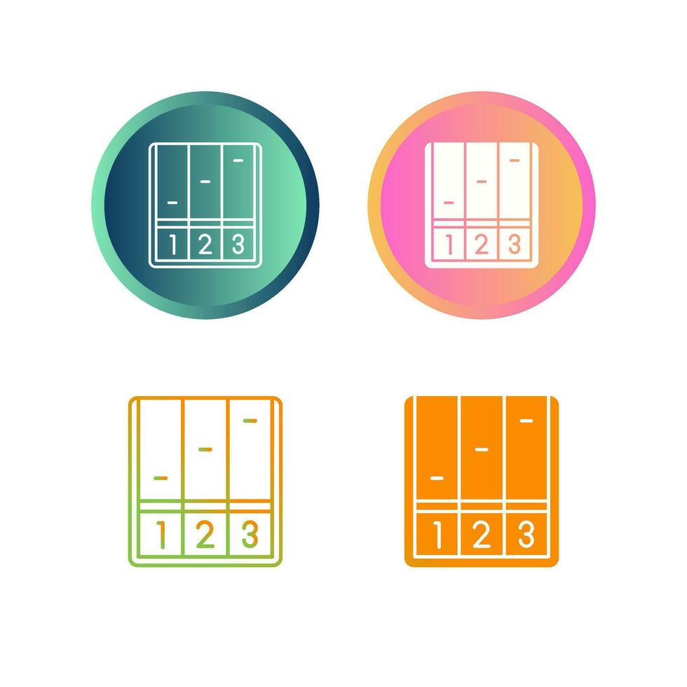 Running Track Vector Icon