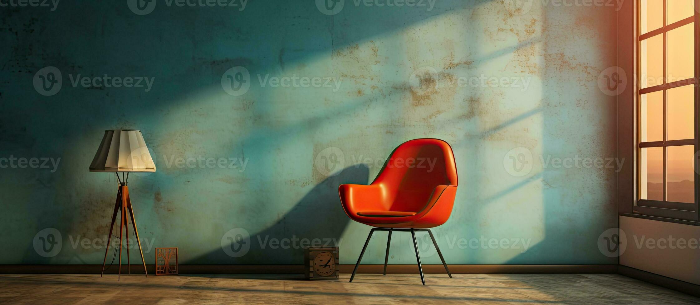 Chair in an indoor setting visualized in photo