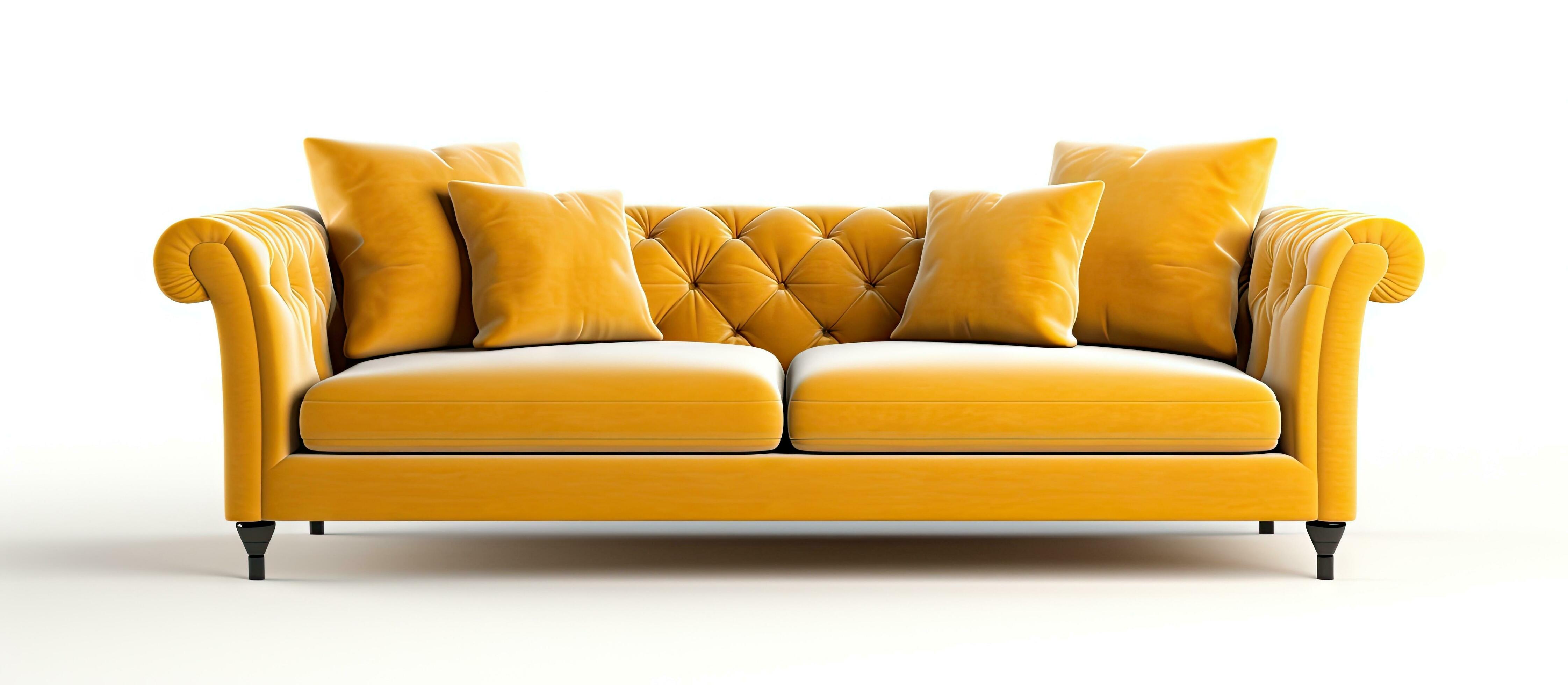 ed furniture white sofa on isolated background 27803753 Stock Photo at