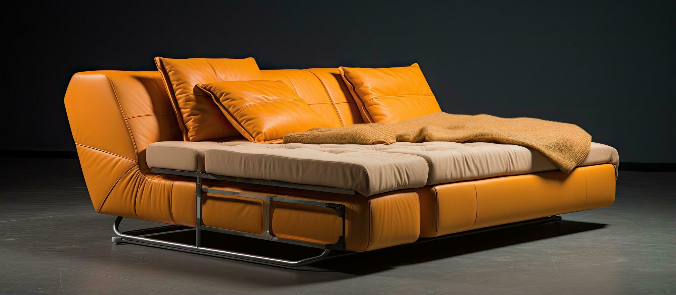 Sofa that transforms into a bed 27803983 Stock Photo at Vecteezy