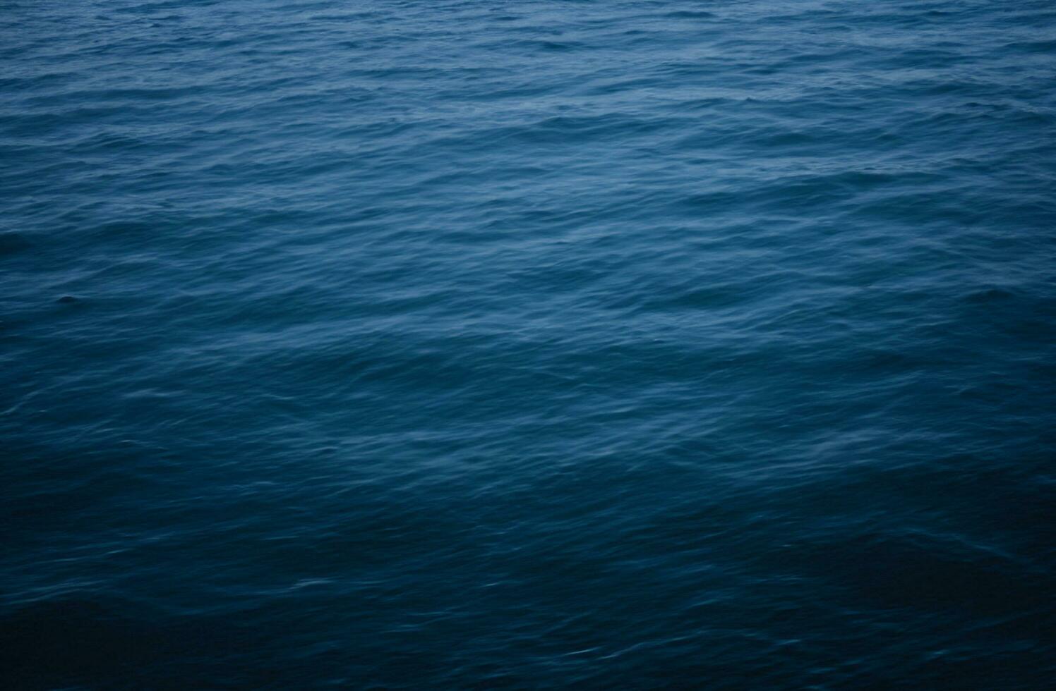 Blue water surface background photo