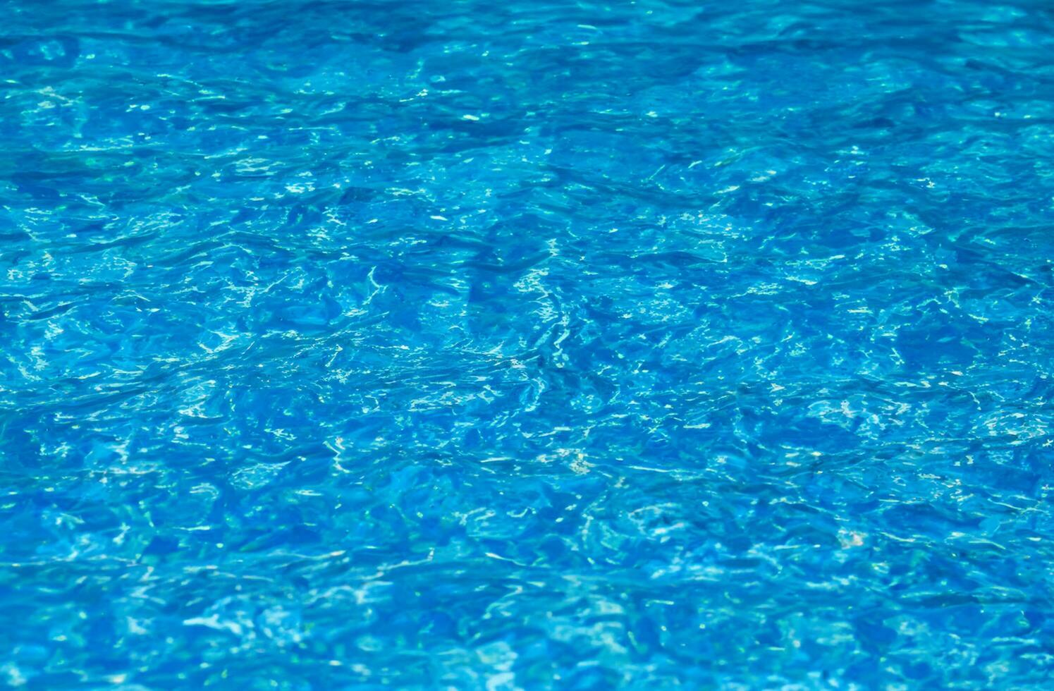 Blue water surface background photo