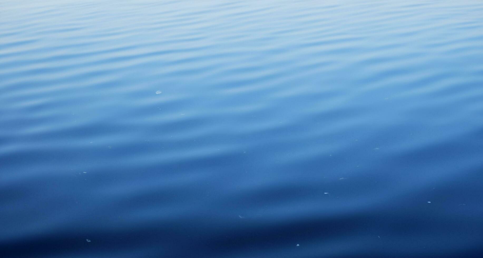 Blue water surface background photo