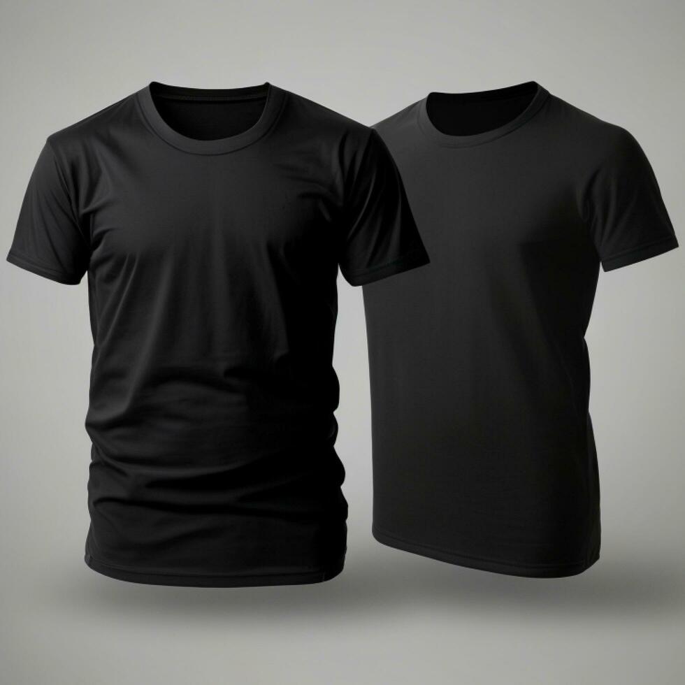 Black T Shirt Mockup Stock Photos, Images and Backgrounds for Free Download