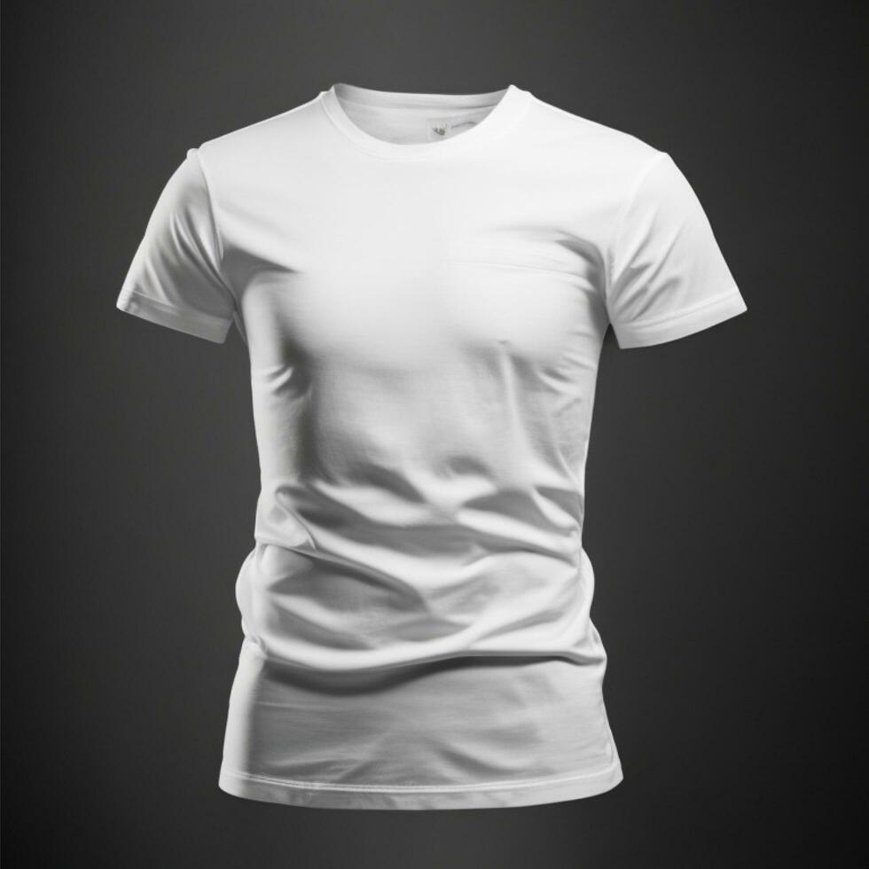 Free photo shirt mockup concept with plain clothing colorful t-shirts mockup with copy space Generate Ai