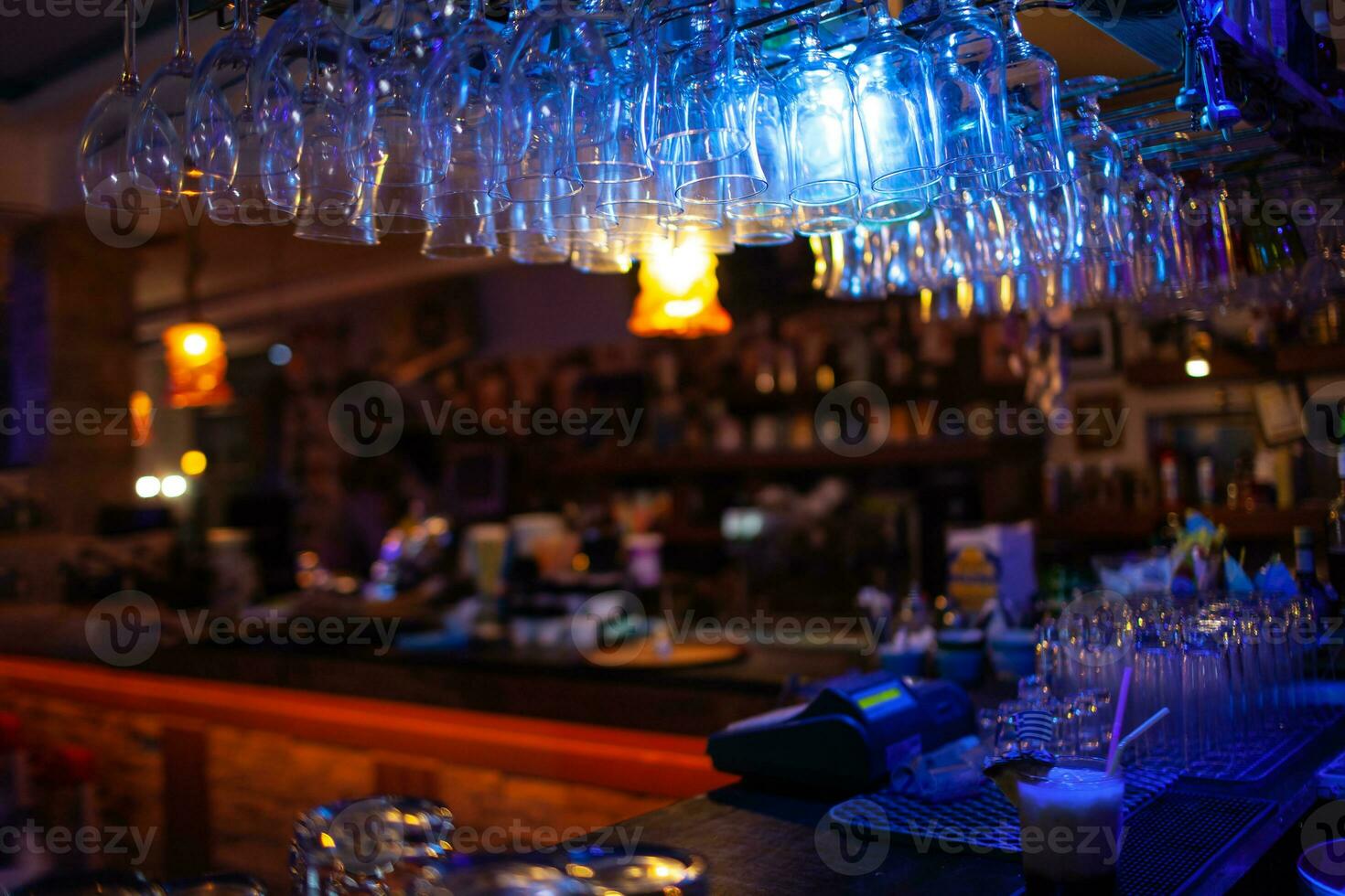 At the bar counter photo