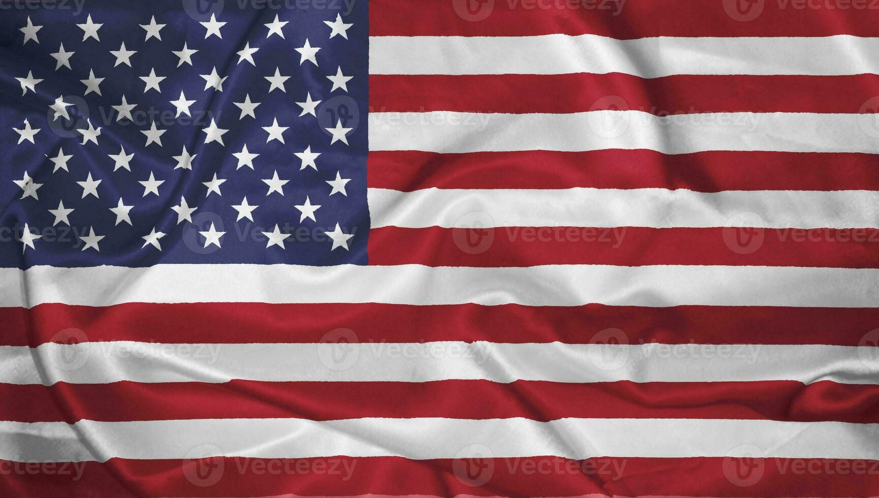 United states of america flag satin texture photo