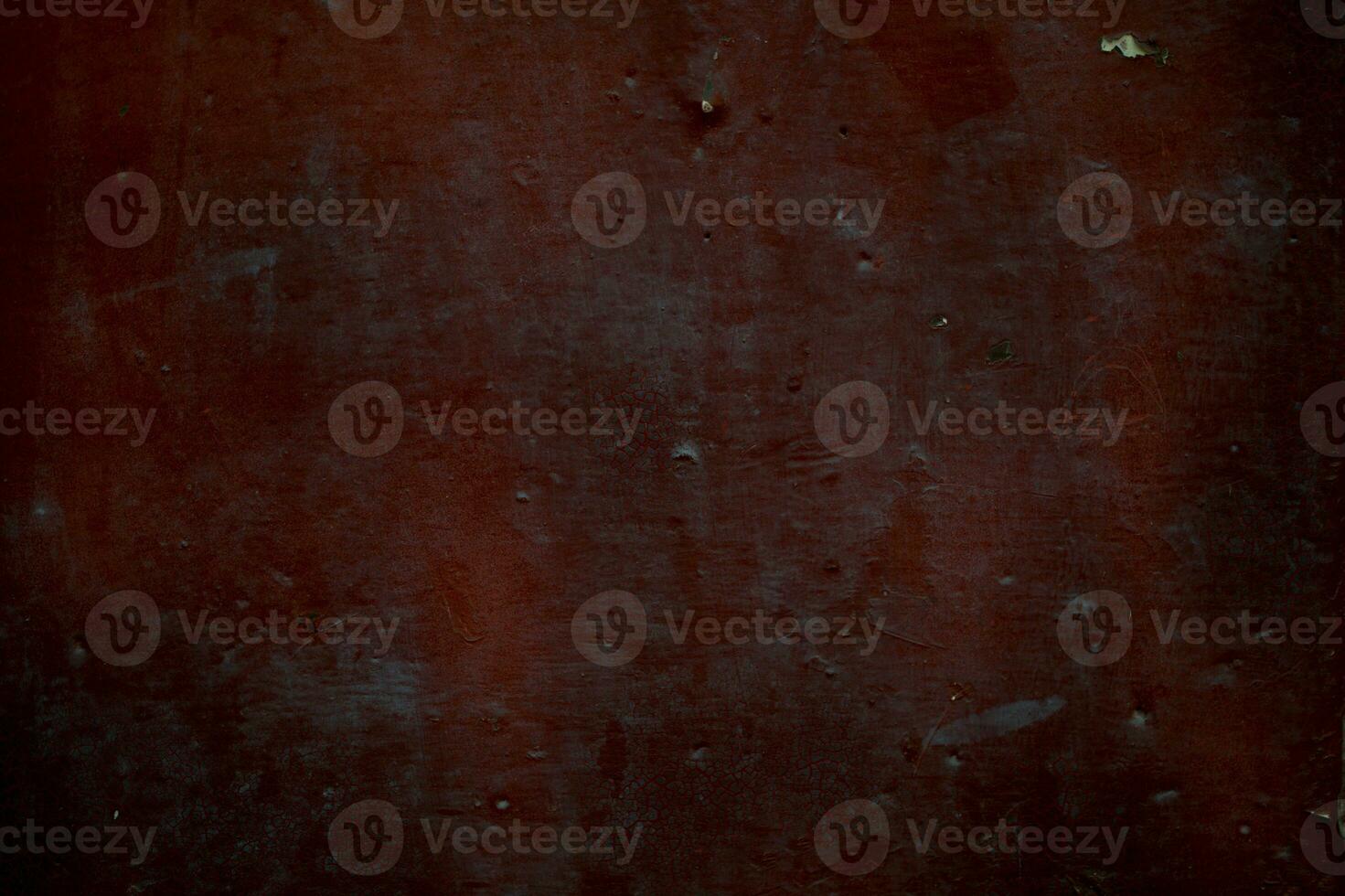 Old dark red rusty metal panel background texture photo