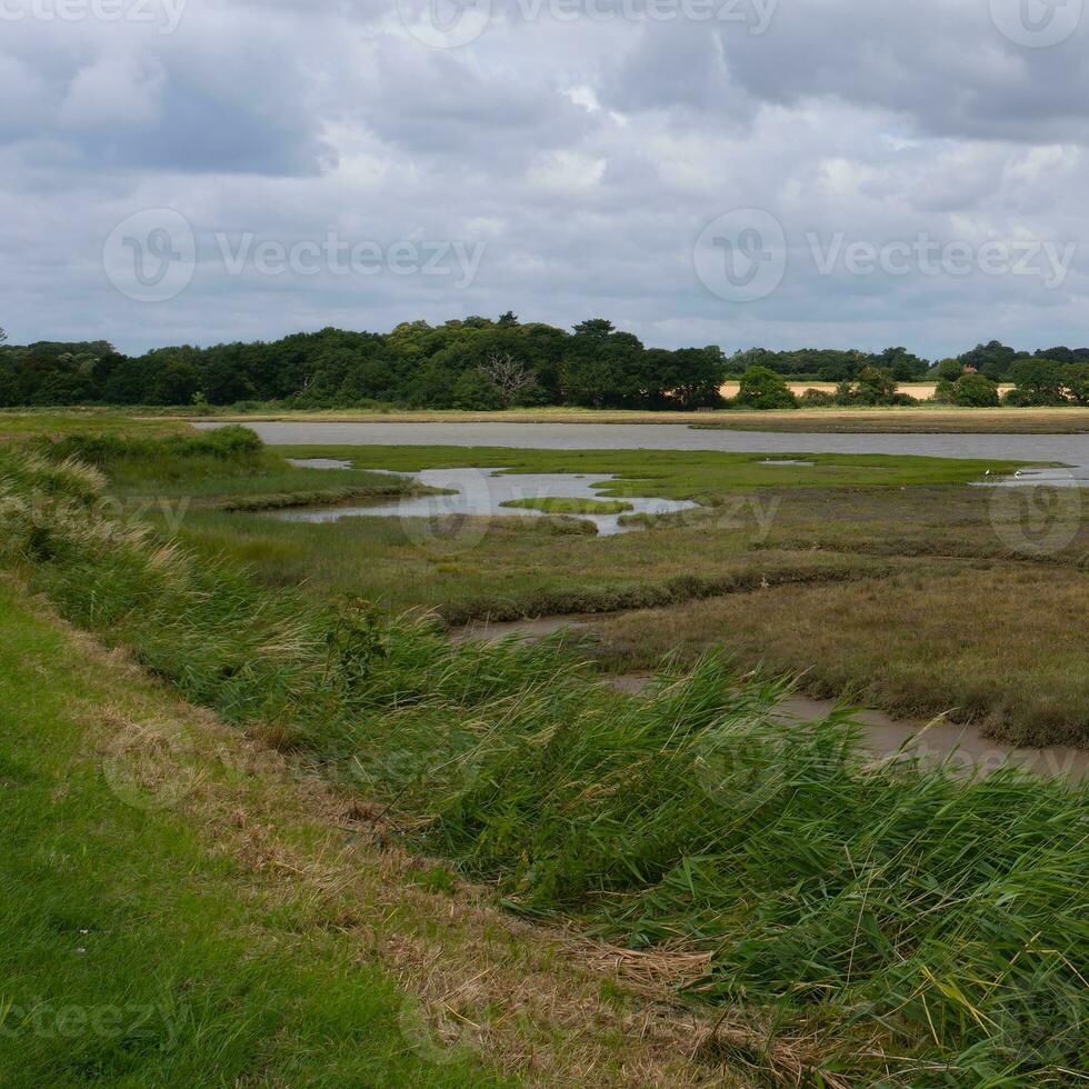 River Deben near Kirton in Suffolk photo