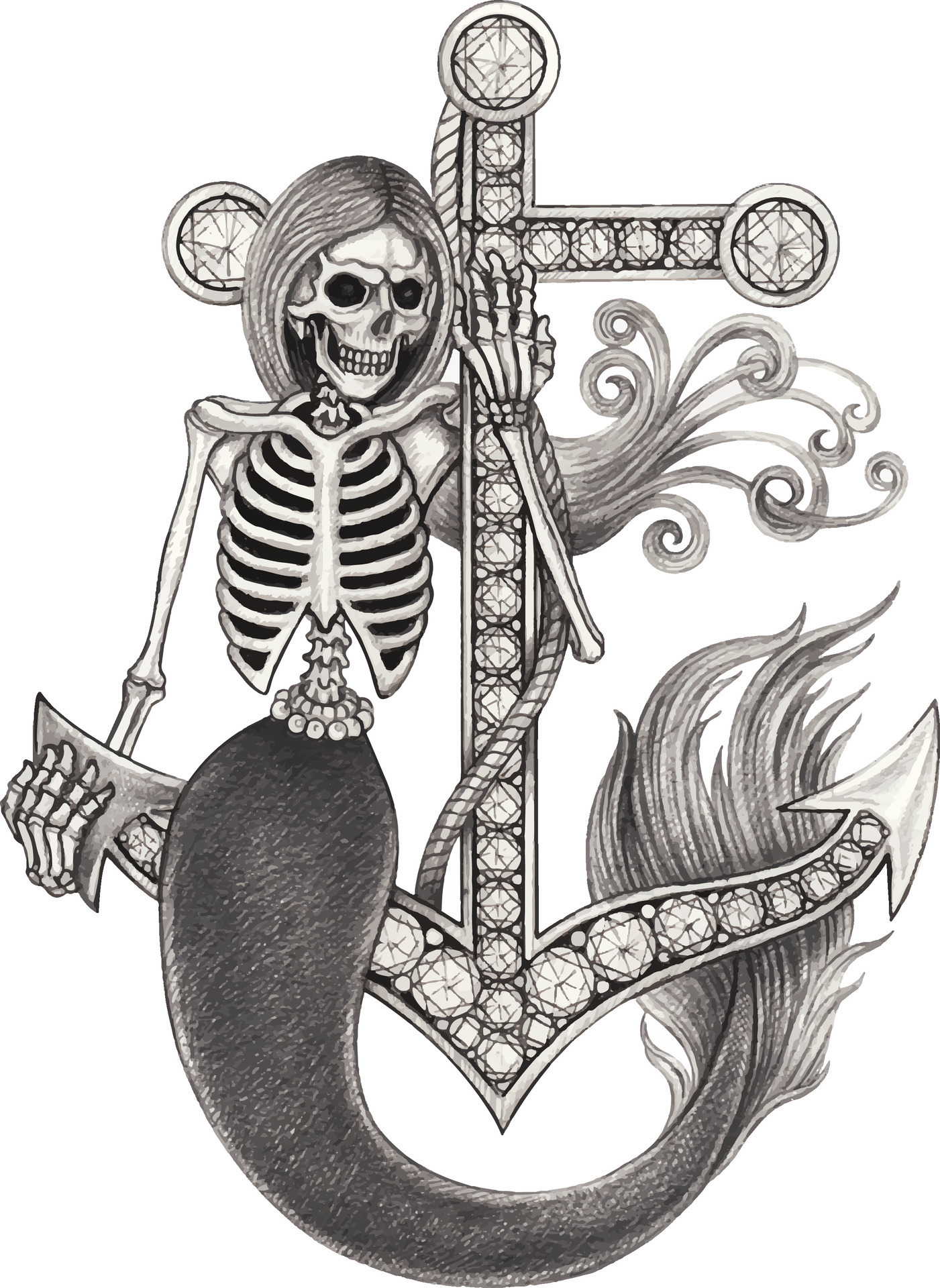 This Ancient Mermaid Skull Holds A Terrifying Secret (Hungry!) - 0ppch1m