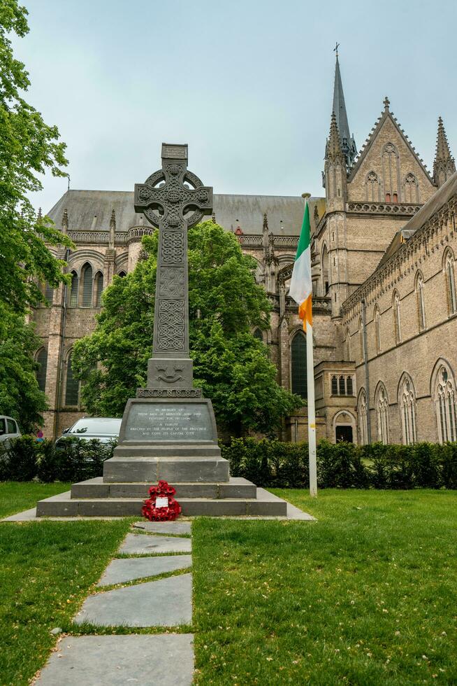 Irish war monument at Ieper, Belgium. May 21 2023. photo
