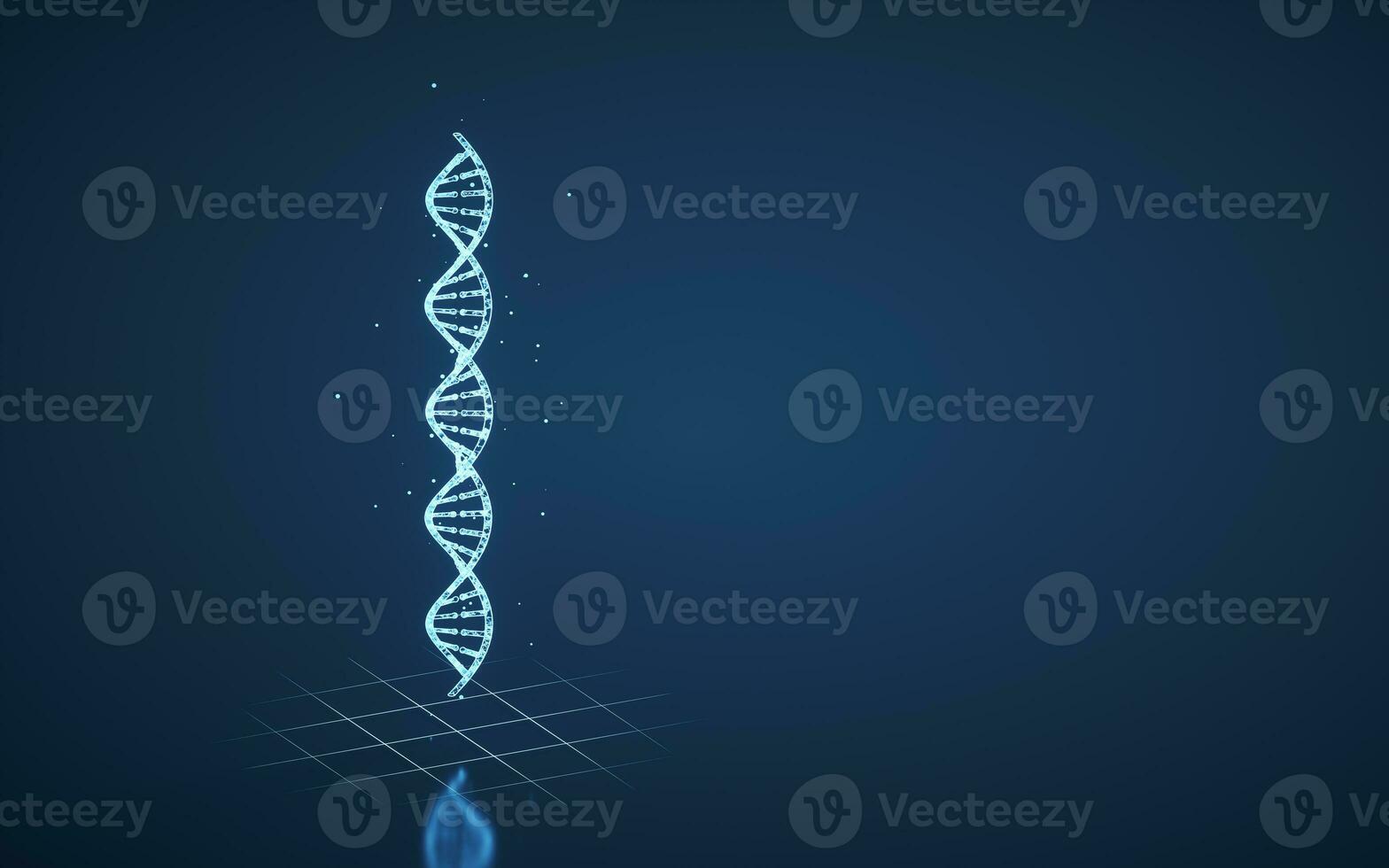 DNA and chromosomes,genes and inheritance,3d rendering. photo