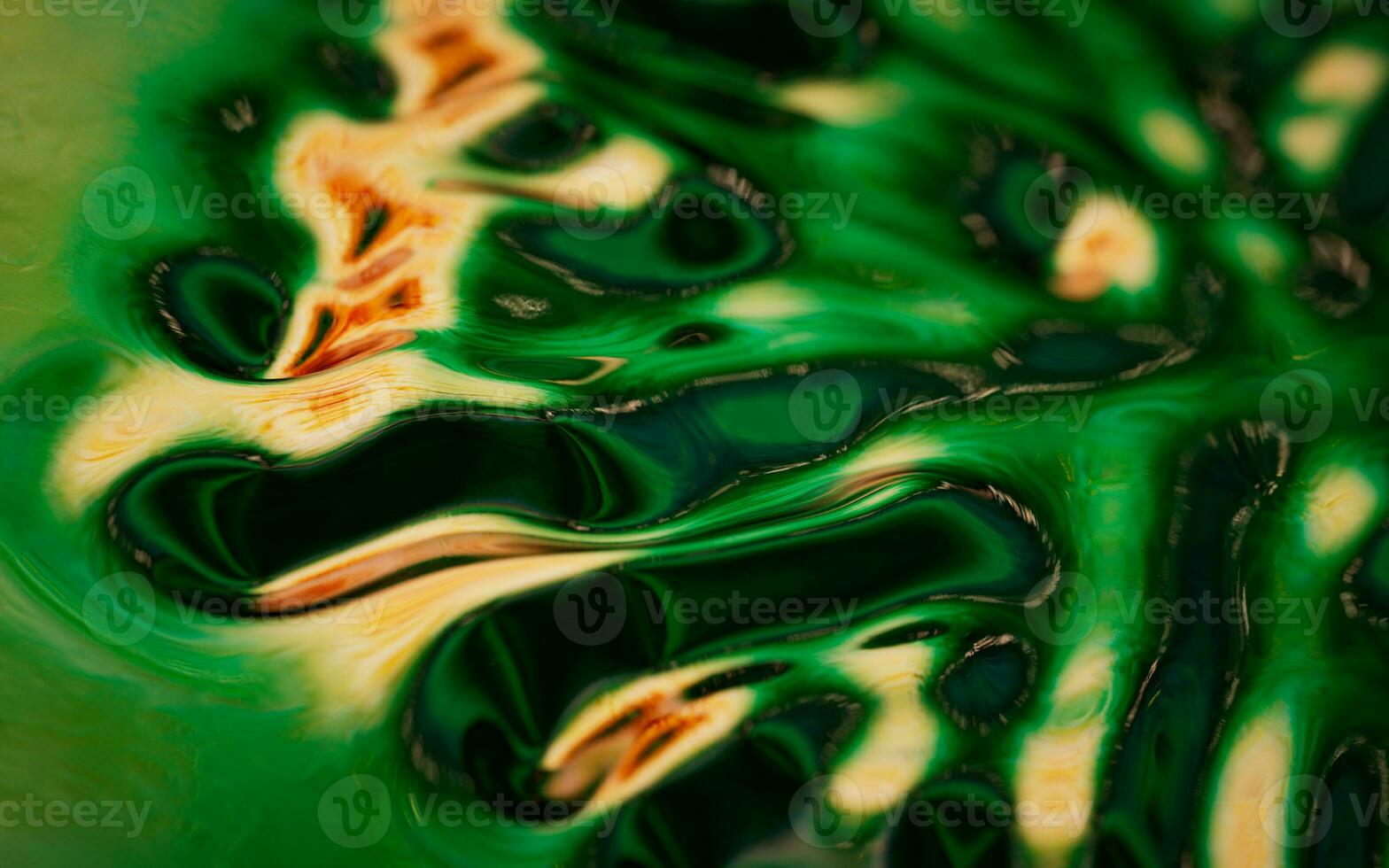 Abstract flowing liquid, 3d rendering. photo