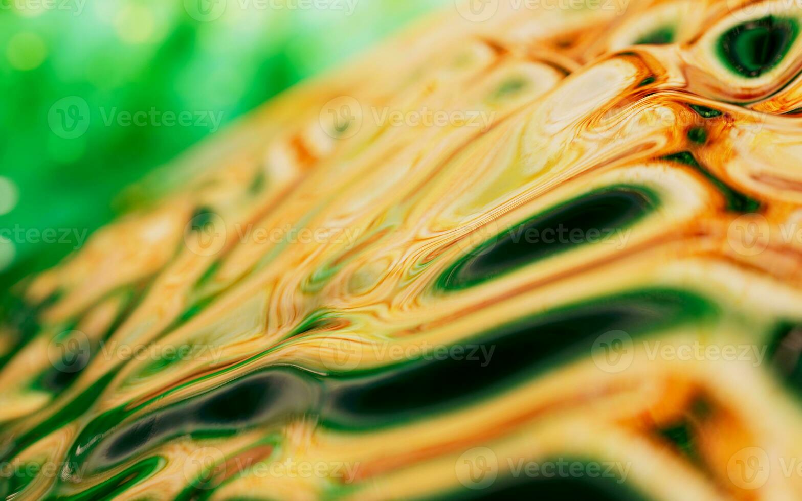 Abstract flowing liquid, 3d rendering. photo