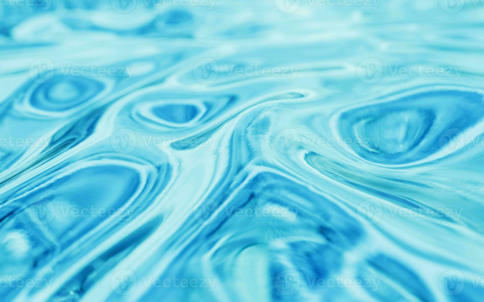 Abstract flowing liquid, 3d rendering. photo