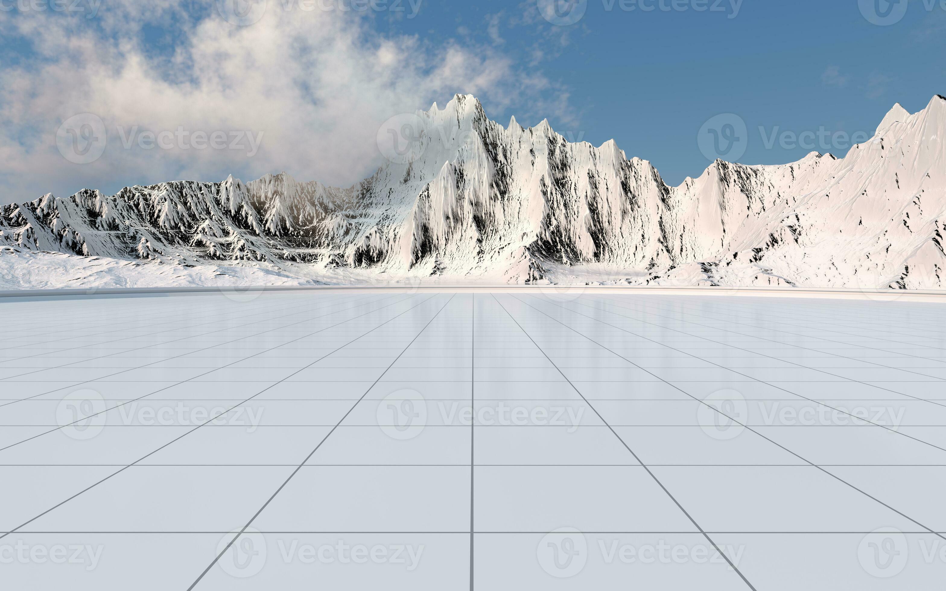 Snowy Mountains Background Pack