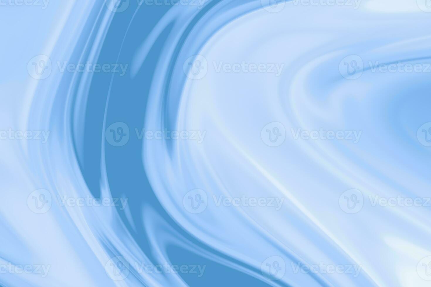 Blue smooth wavy background, 3d rendering. photo
