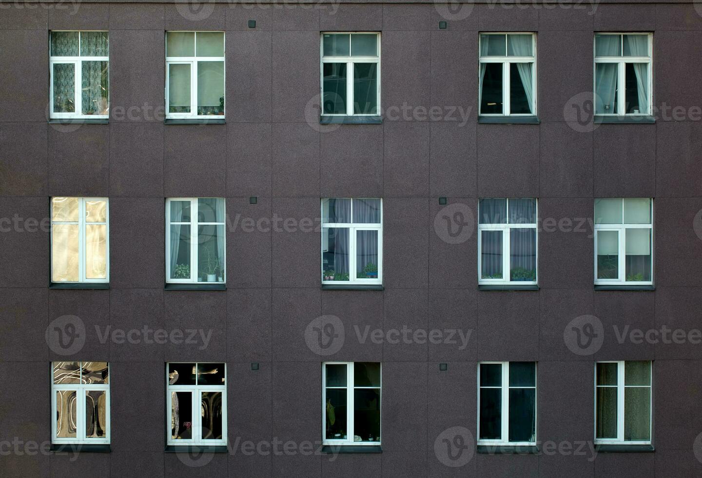 Exterior of an apartment or office block photo