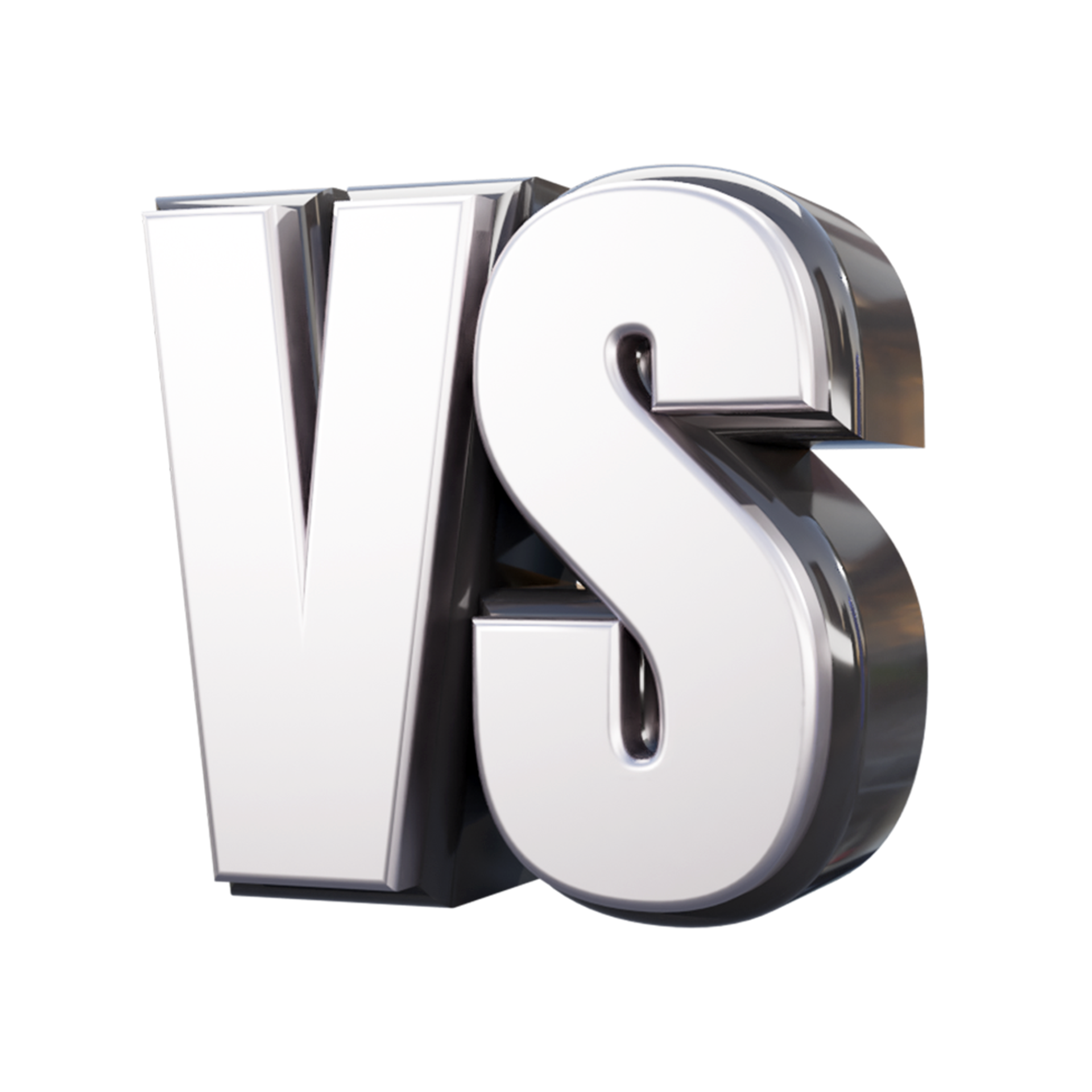 gold-versus-vs-3d-render-logo-or-golden-versus-vs-logo-text-effect-or
