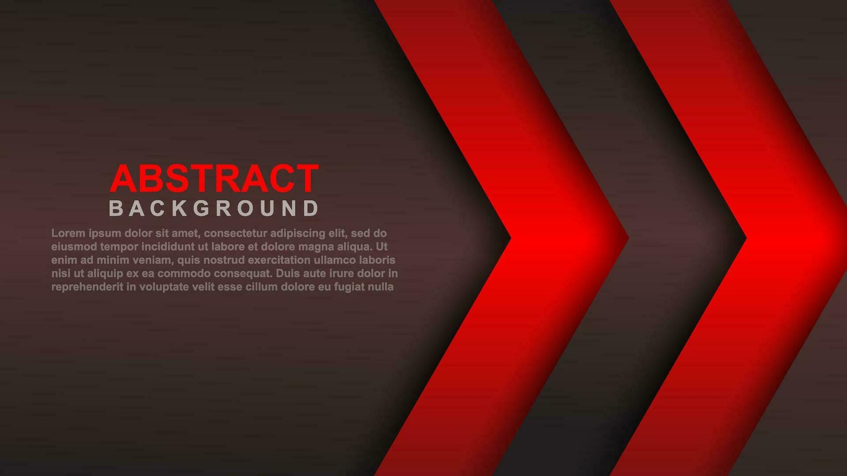Corner arrows overlapping vector background on space for text and message artwork design