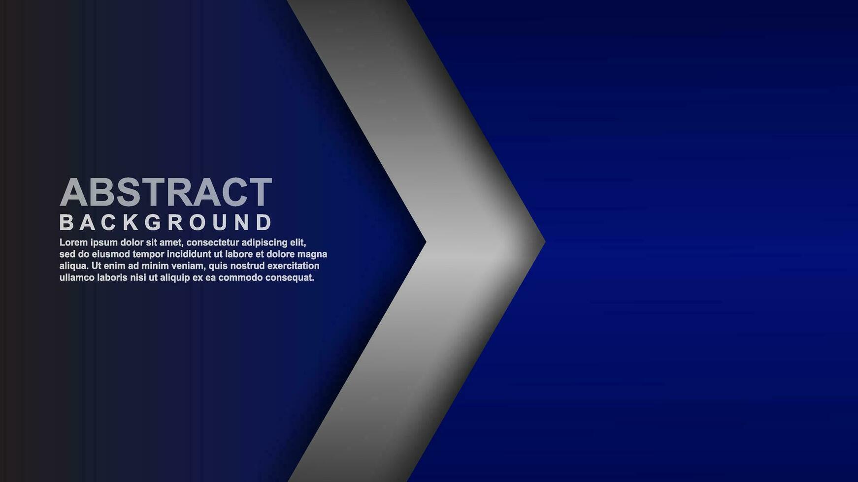 Corner arrows overlapping vector background on space for text and message artwork design