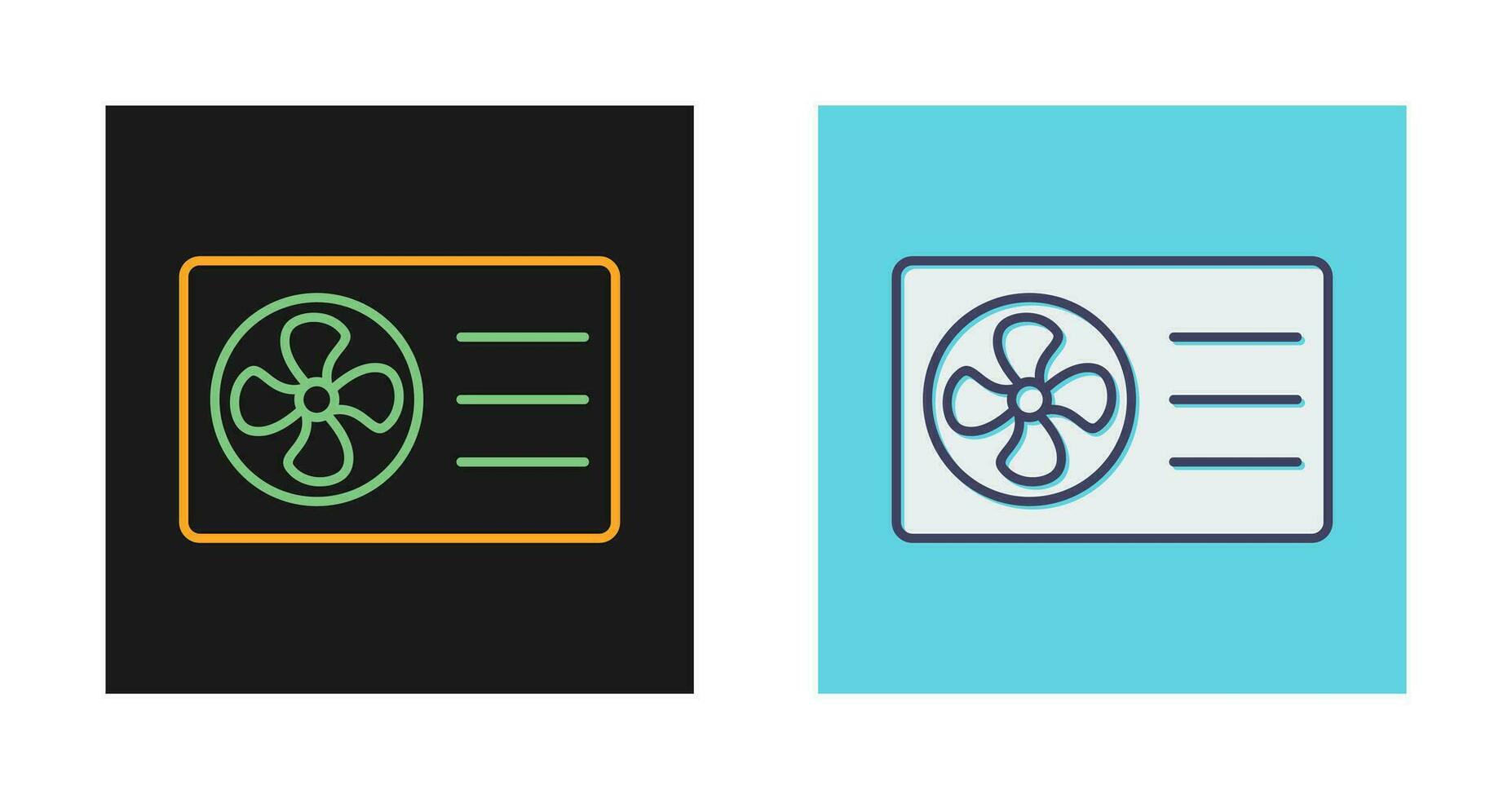AC Outside Unit Vector Icon