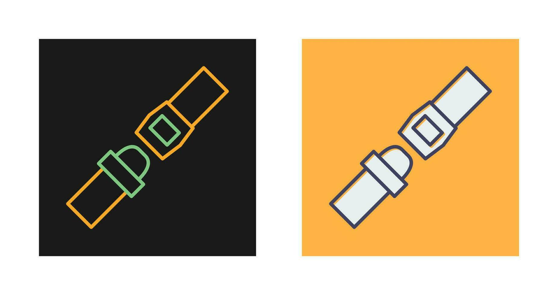 Seat Belt Vector Icon