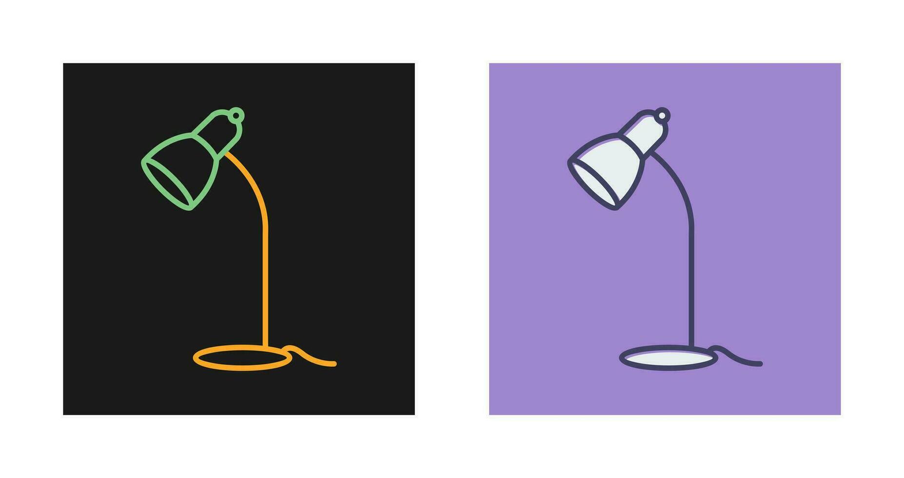 Office Lamp Vector Icon