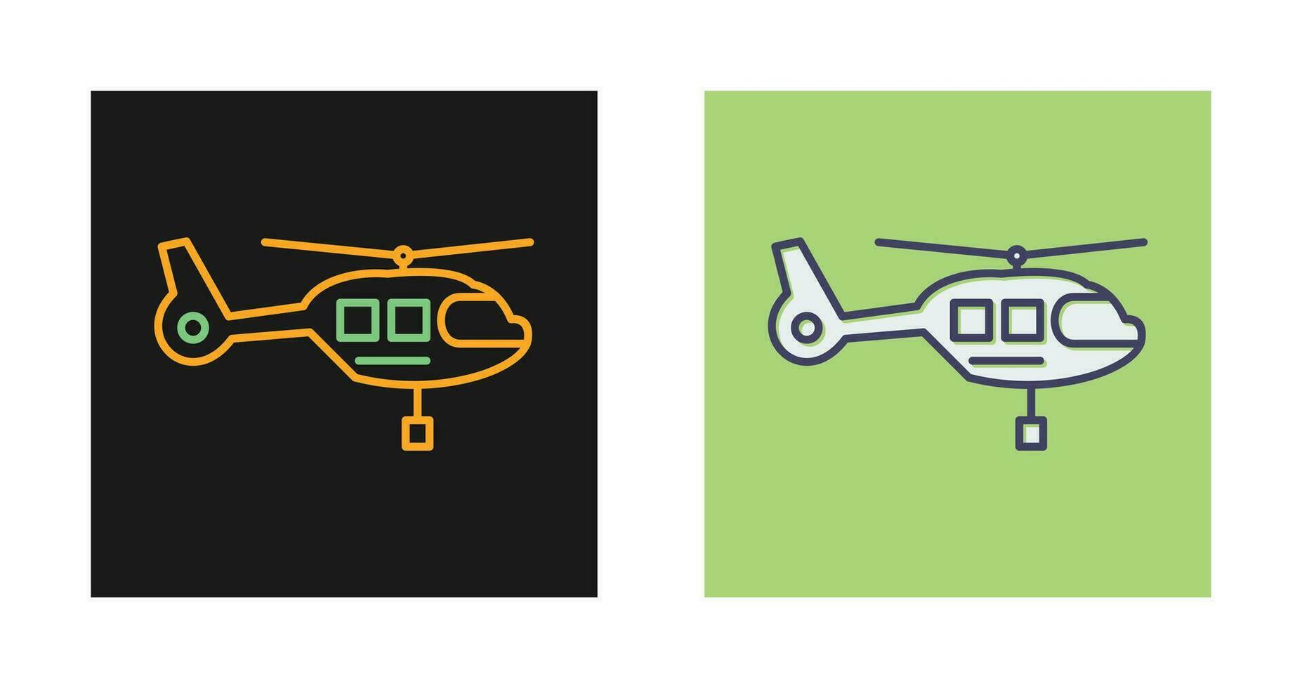 Helicopter Vector Icon