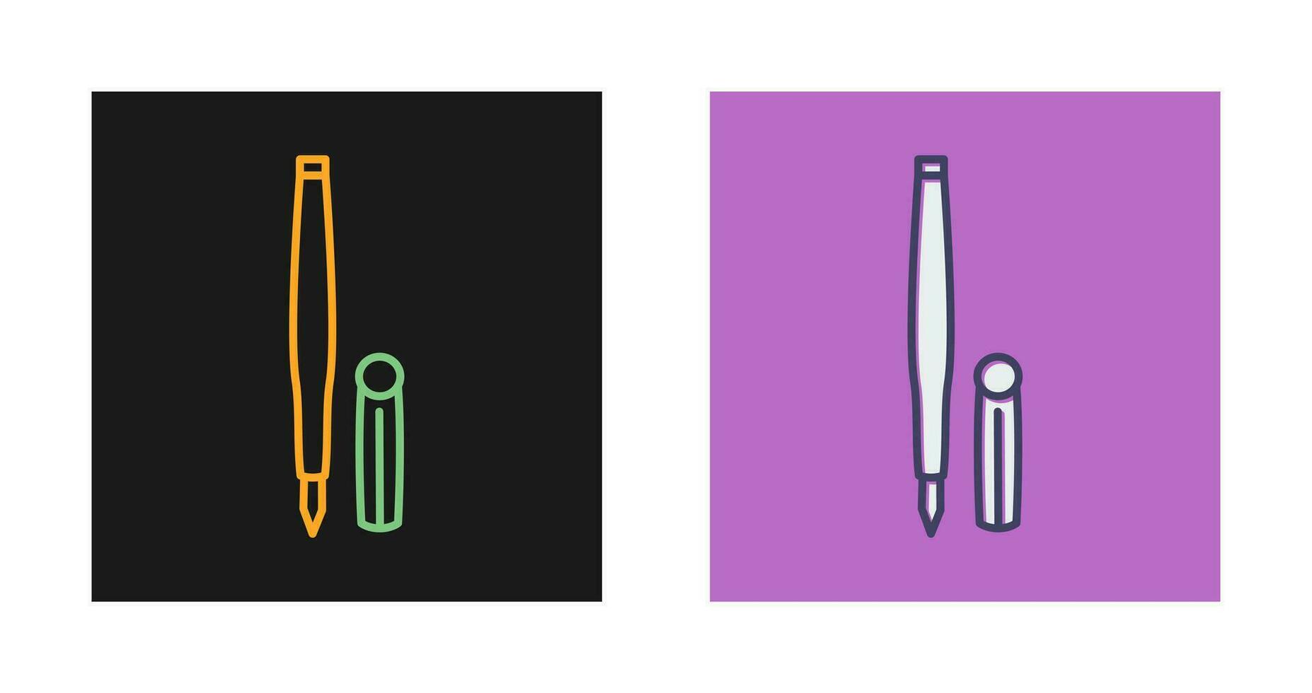 Fountain Pen Vector Icon