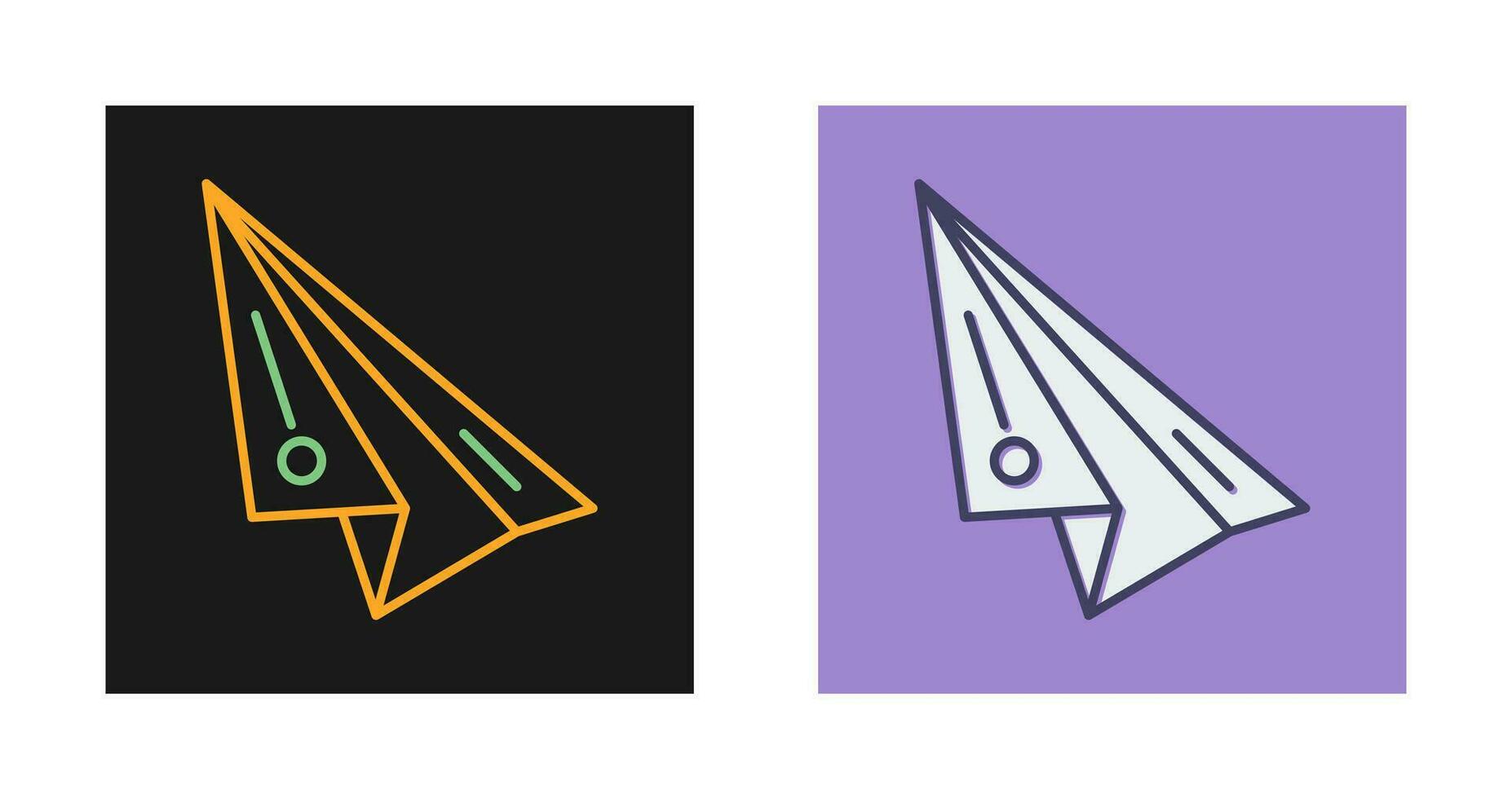 Paper Plane Vector Icon