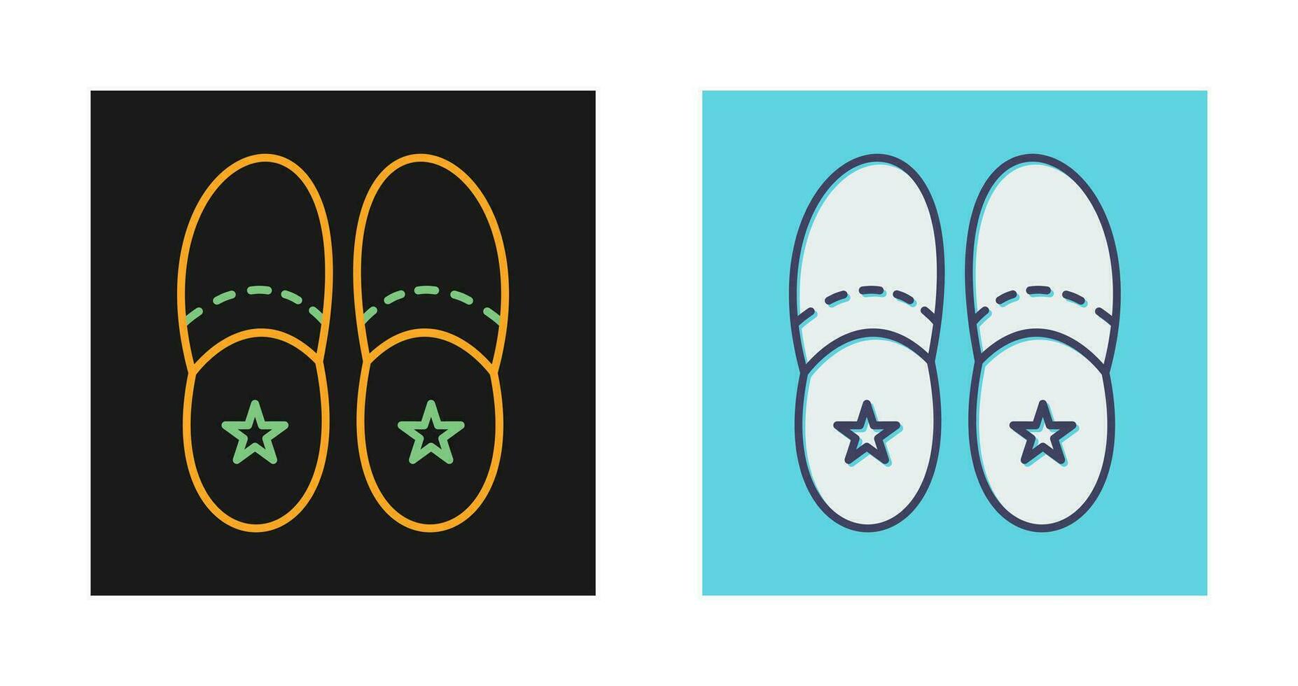 icono de vector de zapatillas