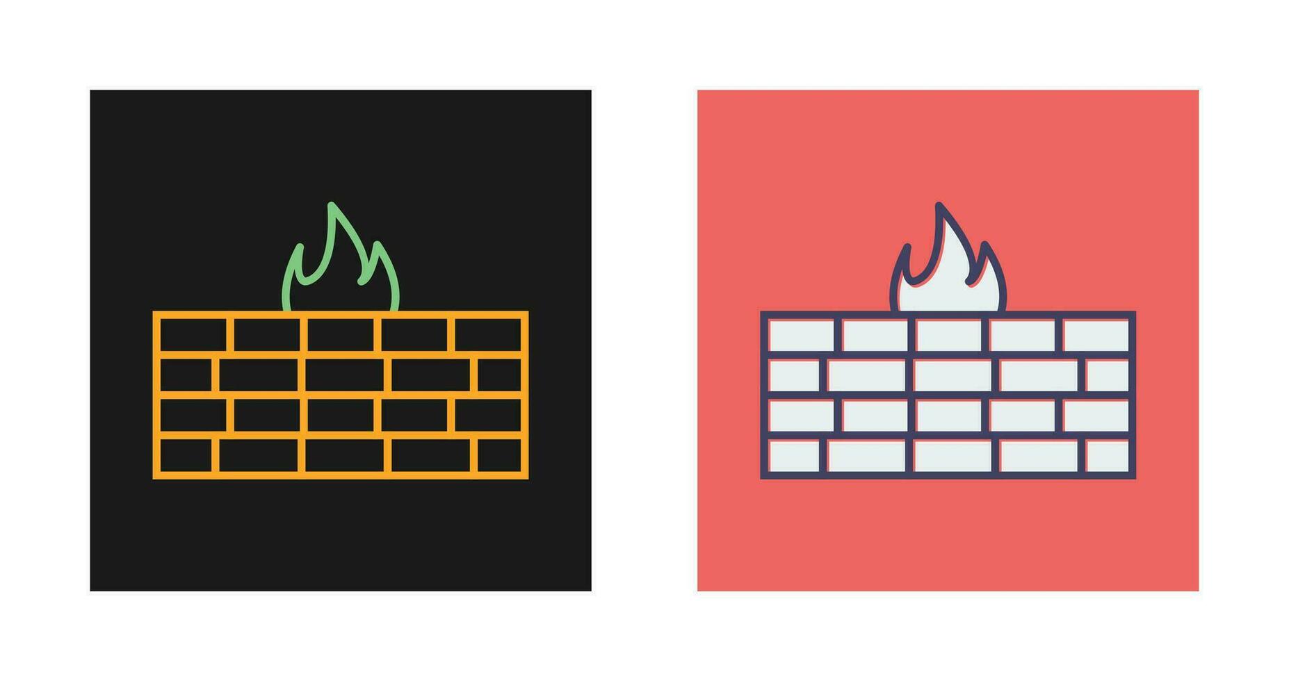 Firewall Vector Icon