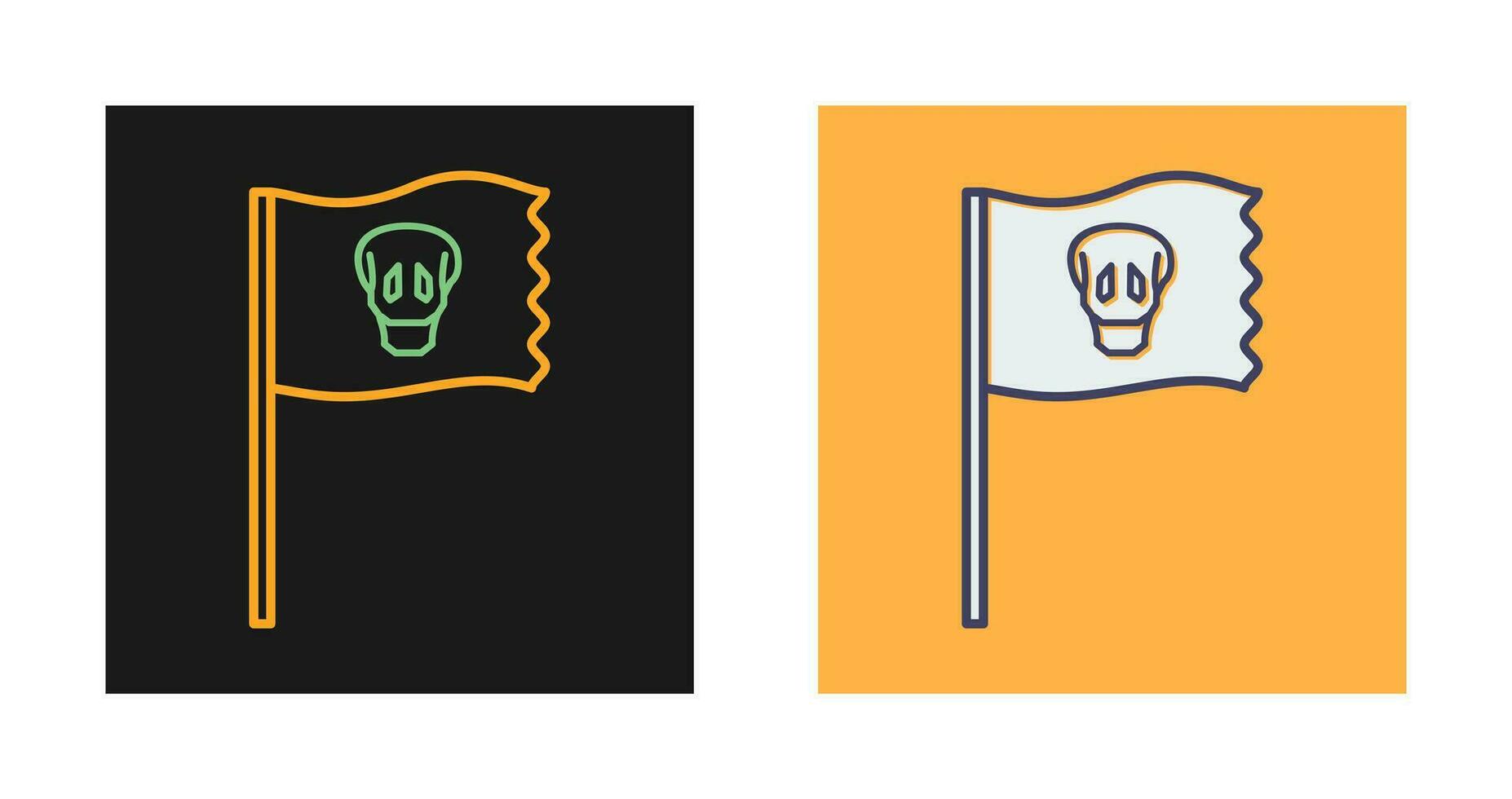 Pirate Flag Vector Icon