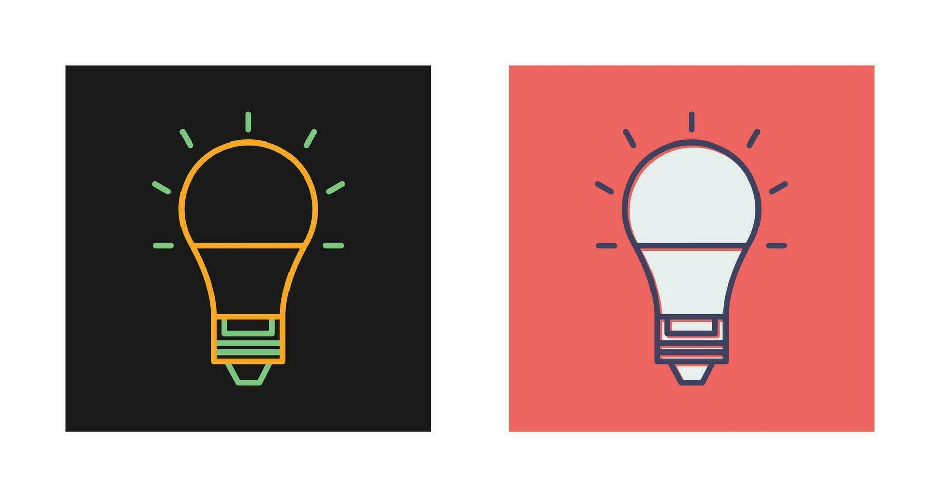 Electric Bulb Vector Icon