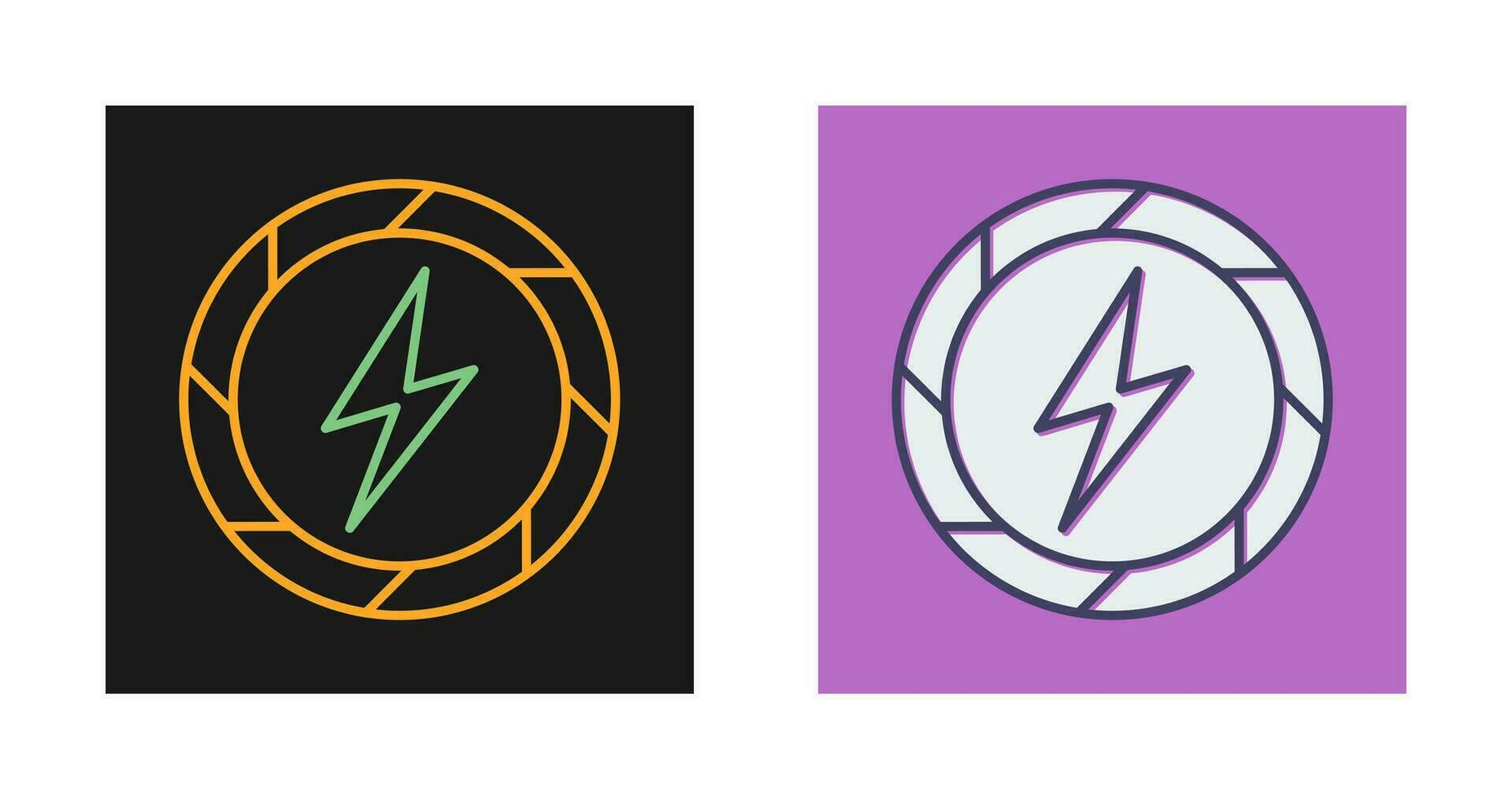 Electric Current Vector Icon