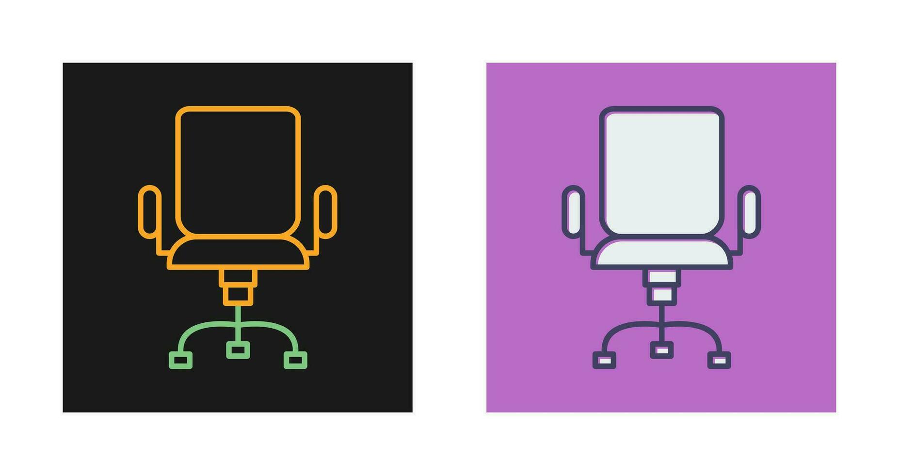 Office Chair Vector Icon