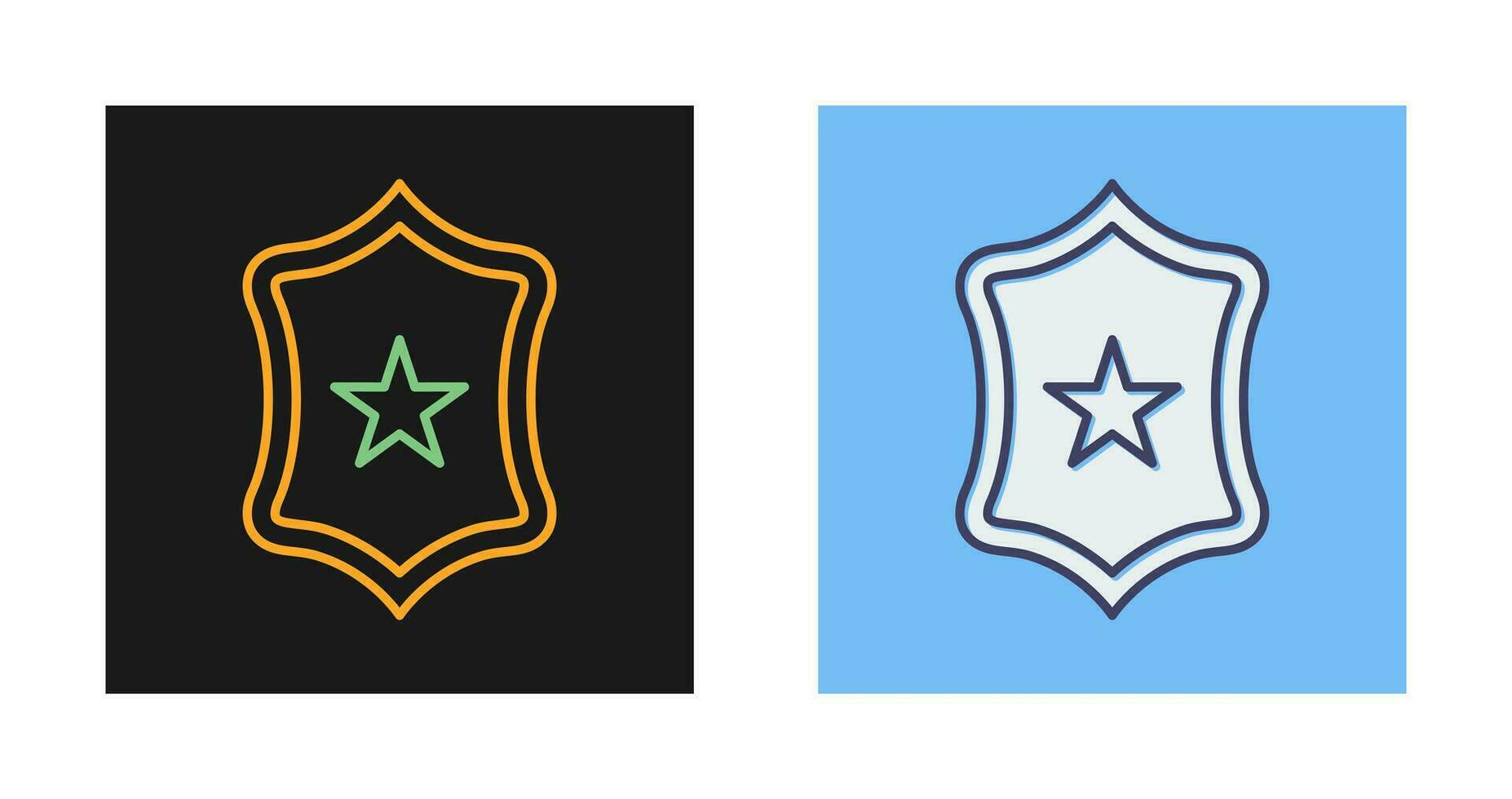 icono de vector de insignia